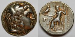 Ancient Coins - Kingdom of Macedon Alexander III (the Great) AR Tetradrachm 336-323 BC (Amphipolis) gVF [17.09 grams]