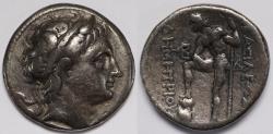 Ancient Coins - Kingdom of Macedon Demetrios I Poliorketes AR Tetradrachm 306-283 BC