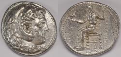 Ancient Coins - Kingdom of Macedon Alexander III (the Great) AR Tetradrachm 336-323 BC