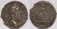 Ancient Coins - Roman Empire Marcus Aurelius AR Denarius (Rome, AD 175)