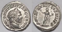 Ancient Coins - Roman Empire Caracalla AR Denarius (Rome, AD 216)