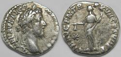 Ancient Coins - Roman Empire Commodus AR Denarius (Rome, AD 192)