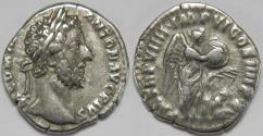 Ancient Coins - Roman Empire Commodus AR Denarius (Rome, AD 184)
