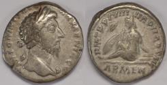 Ancient Coins - Roman Empire Marcus Aurelius AR Denarius (Rome, AD 164)