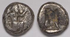 Ancient Coins - Persia Achaemenid Empire time of Artaxerxes II to Artaxerxes III AR Siglos circa 375-340 BC