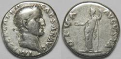 Ancient Coins - Roman Empire Galba AR Denarius (Rome, AD 68-69)