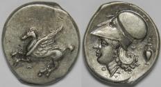 Ancient Coins - Akarnania Thyrrheion AR Stater circa 320-280 BC