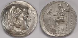 Ancient Coins - Kingdom of Macedon Alexander III (the Great) AR Tetradrachm 336-323 BC