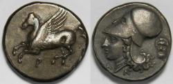 Ancient Coins - Corinthia Corinth AR Stater circa 350-285 BC
