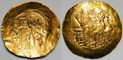 Ancient Coins - Byzantine Empire John II Comnenus AV Hyperpyron (1118-1143) gVF (Sear:1939) [4.22 grams]