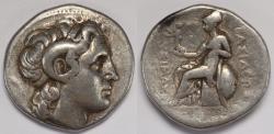 Ancient Coins - Kingdom of Thrace Lysimachos AR Tetradrachm 306-281 BC