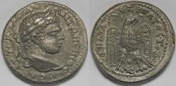 Ancient Coins - Seleucis and Pieria Caracalla AR Tetradrachm (Antioch, AD 215-217)
