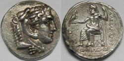 Ancient Coins - Kingdom of Macedon Alexander III (the Great) AR Tetradrachm 336-323 BC