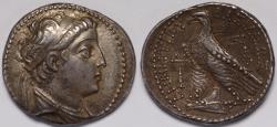 Ancient Coins - Seleukid Empire Demetrios II Nikator (first reign) AR Tetradrachm 146-138 BC