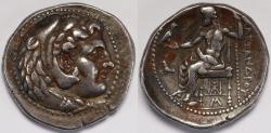 Ancient Coins - Kingdom of Macedon Alexander III (the Great) AR Tetradrachm 336-323 BC