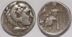 Ancient Coins - Kingdom of Macedon Alexander III (the Great) AR Drachm 336-323 BC