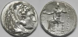 Ancient Coins - Seleukid Empire Seleukos I Nikator AR Tetradrachm 312-281 BC