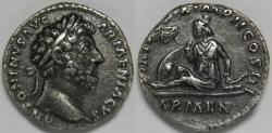 Ancient Coins - Roman Empire Marcus Aurelius AR Denarius (Rome, AD 164)