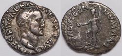 Ancient Coins - Roman Empire Galba AR Denarius (Rome, AD 68-69)