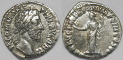 Ancient Coins - Roman Empire Commodus AR Denarius (Rome, AD 187)