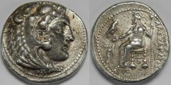 Ancient Coins - Kingdom of Macedon Alexander III (the Great) AR Tetradrachm 336-323 BC
