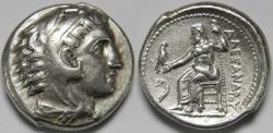 Ancient Coins - Kingdom of Macedon Alexander III (the Great) AR Tetradrachm 336-323 BC