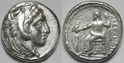 Ancient Coins - Kingdom of Macedon Alexander III (the Great) AR Tetradrachm 336-323 BC
