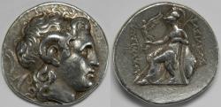 Ancient Coins - Kingdom of Thrace Lysimachos AR Tetradrachm 306-281 BC