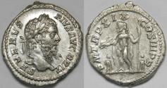 Ancient Coins - Roman Empire Septimius Severus AR Denarius (Rome, AD 211)