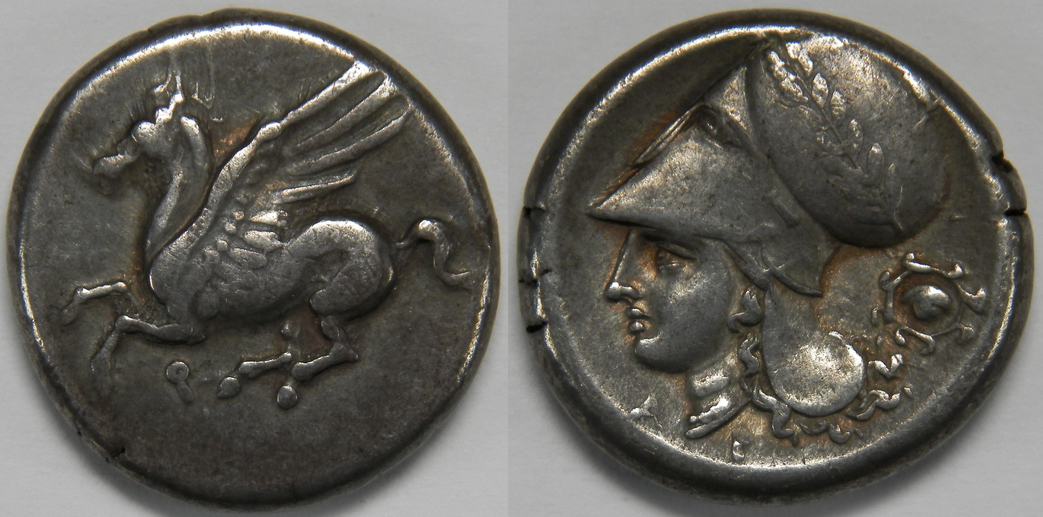 Corinthia Corinth AR Stater circa 350-285 BC | Greek Coins