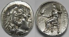 Ancient Coins - Seleukid Empire Seleukos I Nikator AR Tetradrachm 312-281 BC