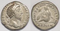 Ancient Coins - Roman Empire Marcus Aurelius AR Denarius (Rome, AD 164)