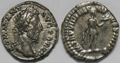 Ancient Coins - Roman Empire Commodus AR Denarius (Rome, AD 184)