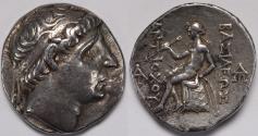 Ancient Coins - Seleukid Empire Antiochos I Soter AR Tetradrachm 281-261 BC