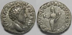 Ancient Coins - Roman Empire Marcus Aurelius AR Denarius (Rome, AD 163)