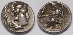 Ancient Coins - Kingdom of Macedon Alexander III (the Great) AR Drachm 336-323 BC