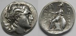 Ancient Coins - Kingdom of Thrace Lysimachos AR Tetradrachm 306-281 BC