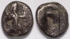 Ancient Coins - Persia Achaemenid Empire time of Darios I to Xerxes II AR Siglos circa 485-420 BC