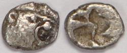 Ancient Coins - Kings of Lydia Kroisos AR Forty-eighth Stater circa 564-539 BC