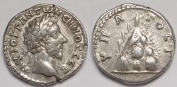 Ancient Coins - Cappadocia Marcus Aurelius AR Didrachm (Caesarea-Eusebia, AD 161-166)