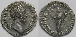 Ancient Coins - Roman Empire Commodus AR Denarius (Rome, AD 184-185)