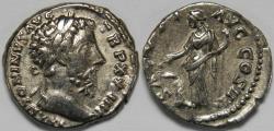 Ancient Coins - Roman Empire Marcus Aurelius AR Denarius (Rome, AD 170)