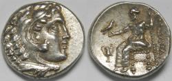 Ancient Coins - Kingdom of Macedon Alexander III (the Great) AR Drachm 336-323 BC