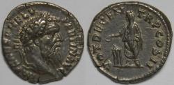 Ancient Coins - Roman Empire Pertinax AR Denarius (Rome, AD 193)
