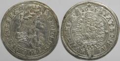 World Coins - Hungary Leopold I AR XV Krajcár 1681 K-B (Körmöcbánya)