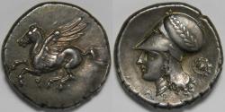 Ancient Coins - Corinthia Corinth AR Stater circa 350-285 BC