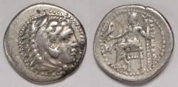Ancient Coins - Kingdom of Macedon Alexander III (the Great) AR Drachm 336-323 BC