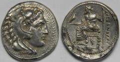 Ancient Coins - Kingdom of Macedon Alexander III (the Great) AR Drachm 336-323 BC