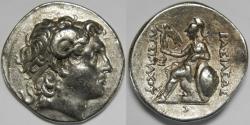 Ancient Coins - Kingdom of Thrace Lysimachos AR Tetradrachm 306-281 BC