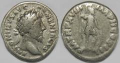 Ancient Coins - Roman Empire Marcus Aurelius AR Denarius (Rome, AD 164)